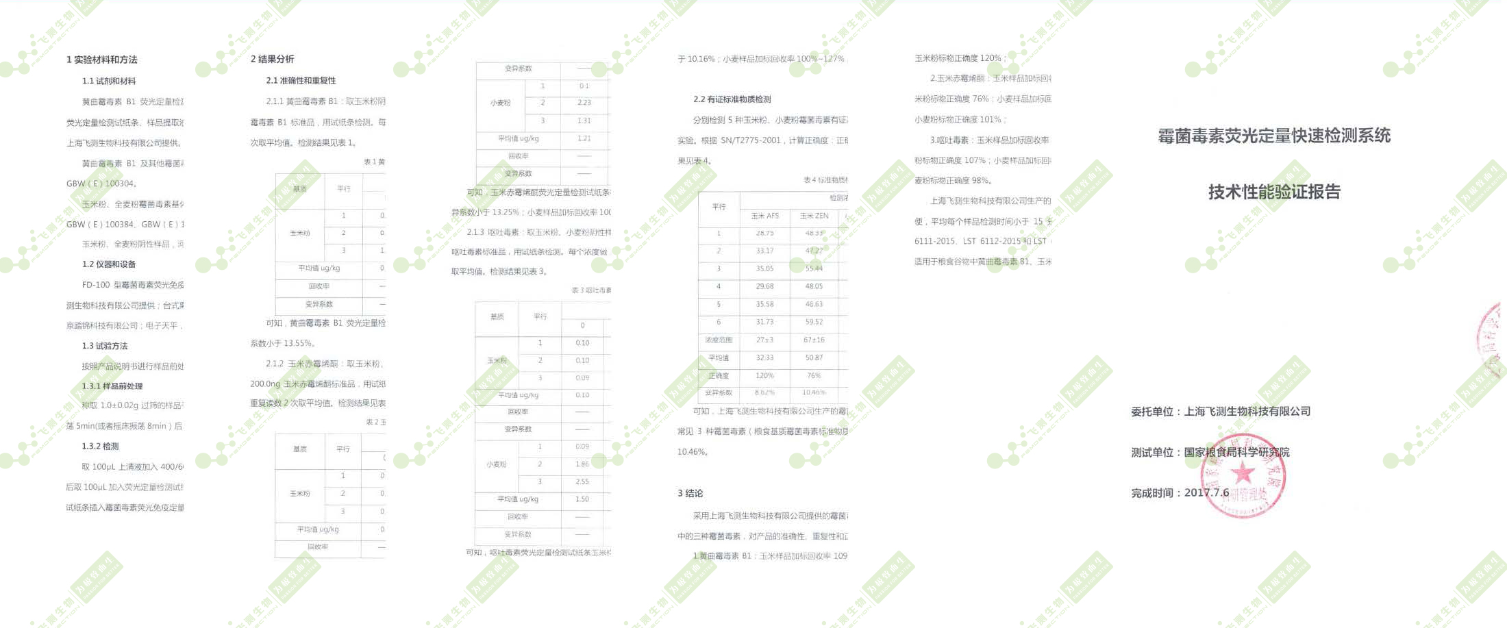 国粮局粮科院验证报告