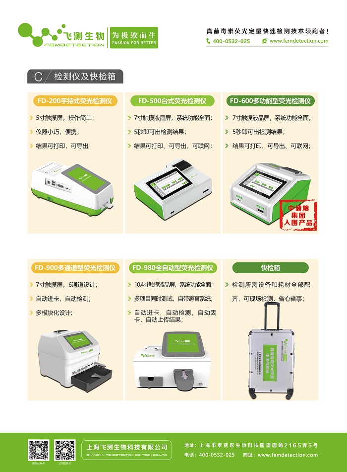 真菌毒素多合一检测卡